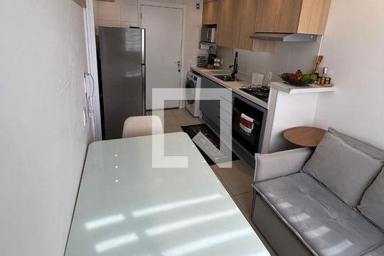 Sala de apartamento à venda com 1 quarto, 24m² em Alto da Mooca, São Paulo