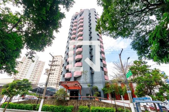 Fachada de apartamento para alugar com 1 quarto, 37m² em Brooklin Novo, São Paulo