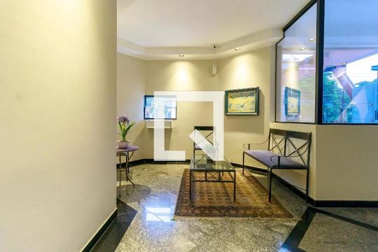 Hall Social de apartamento para alugar com 1 quarto, 37m² em Brooklin Novo, São Paulo