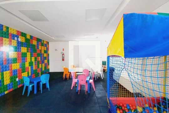 Área comum - Brinquedoteca de apartamento para alugar com 2 quartos, 42m² em Parque Industrial, Campinas