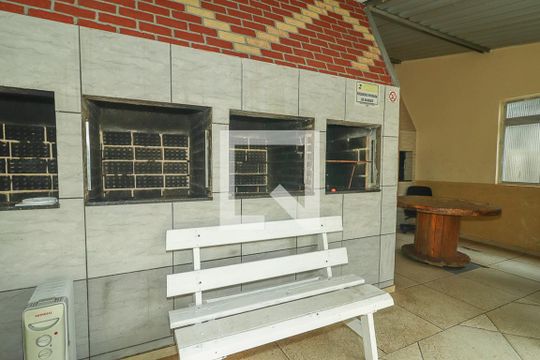 Área comum - Churrasqueira de apartamento à venda com 2 quartos, 55m² em Humaitá, Porto Alegre