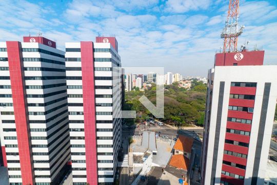 Vista de kitnet/studio para alugar com 1 quarto, 33m² em Mirandópolis, São Paulo