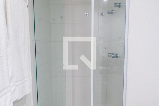 Banheiro Detalhe de kitnet/studio para alugar com 1 quarto, 33m² em Mirandópolis, São Paulo