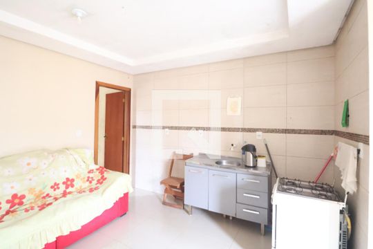 Sala/Cozinha de apartamento para alugar com 1 quarto, 35m² em Harmonia, Canoas