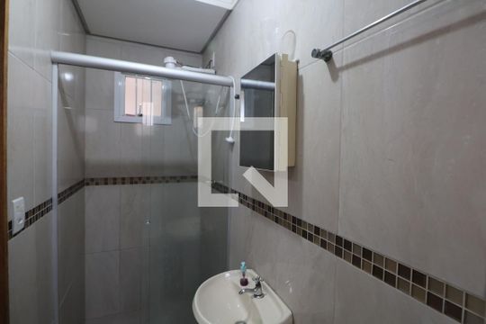Banheiro de apartamento à venda com 1 quarto, 39m² em Harmonia, Canoas