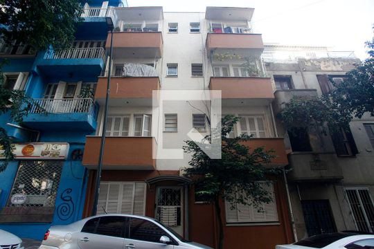 Fachada de apartamento à venda com 1 quarto, 31m² em Centro Histórico, Porto Alegre