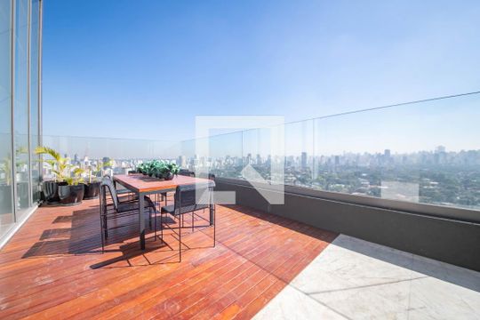 Terraço de apartamento à venda com 3 quartos, 142m² em Itaim Bibi, São Paulo