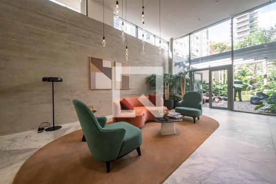 Hall Social de apartamento à venda com 3 quartos, 142m² em Itaim Bibi, São Paulo