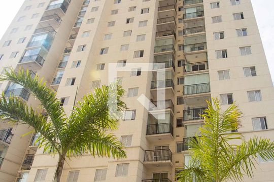 Fachada do bloco de apartamento à venda com 2 quartos, 47m² em Centro, Diadema