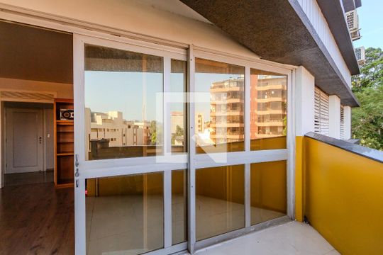 Varanda Sala de apartamento à venda com 4 quartos, 165m² em Menino Deus, Porto Alegre