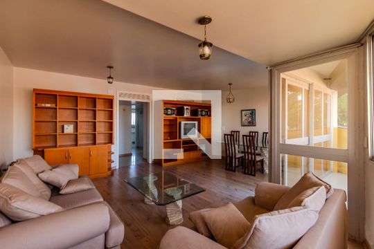 Sala de apartamento à venda com 4 quartos, 165m² em Menino Deus, Porto Alegre