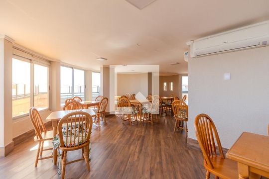 Área comum - Salão de festas de apartamento à venda com 4 quartos, 165m² em Menino Deus, Porto Alegre