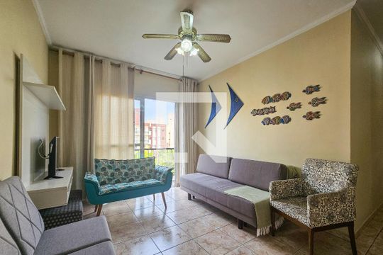 Apartamento para alugar com 2 quartos, 54m² em Balneario Cidade Atlantica, Guarujá