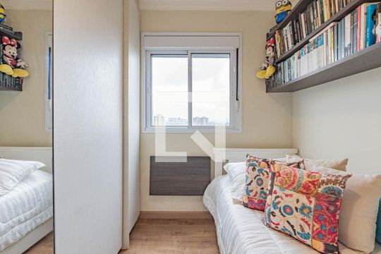 Quarto de apartamento para alugar com 2 quartos, 53m² em Vila Moraes, São Paulo