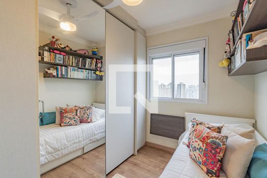 Quarto de apartamento para alugar com 2 quartos, 53m² em Vila Moraes, São Paulo