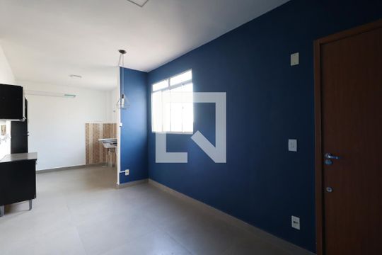 Sala de apartamento para alugar com 2 quartos, 45m² em Residencial Greenville, Ribeirão Preto