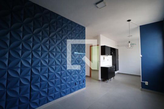 Sala de apartamento para alugar com 2 quartos, 45m² em Residencial Greenville, Ribeirão Preto