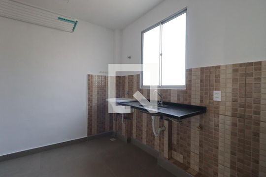 Cozinha de apartamento para alugar com 2 quartos, 45m² em Residencial Greenville, Ribeirão Preto