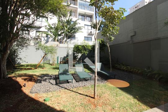 Área Comum - Lazer de kitnet/studio para alugar com 1 quarto, 22m² em Indianópolis, São Paulo