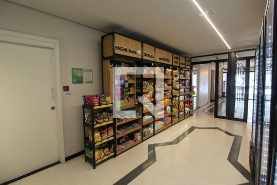 Área Comum - Mini Market de kitnet/studio para alugar com 1 quarto, 22m² em Indianópolis, São Paulo