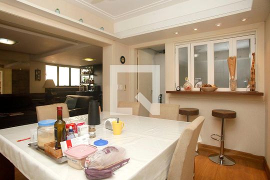 Sala de Jantar de apartamento à venda com 4 quartos, 191m² em Mont’serrat, Porto Alegre