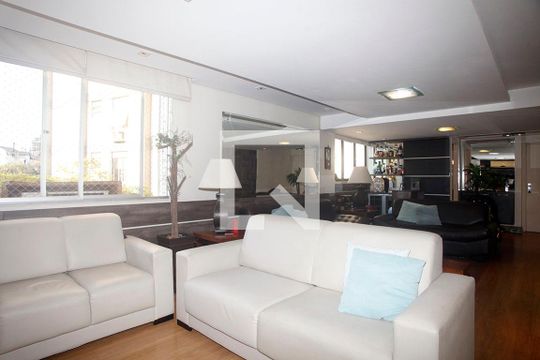 Sala de Estar de apartamento à venda com 4 quartos, 191m² em Mont’serrat, Porto Alegre