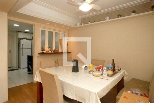 Sala de Jantar de apartamento à venda com 4 quartos, 191m² em Mont’serrat, Porto Alegre
