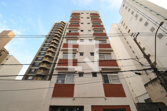 Fachada / Placa de kitnet/studio à venda com 1 quarto, 46m² em Centro, Campinas