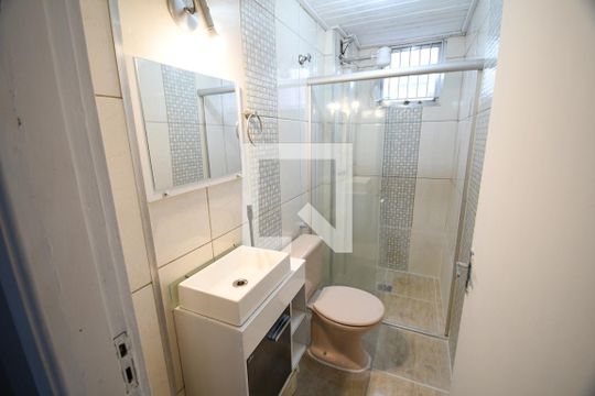 Banheiro de kitnet/studio à venda com 1 quarto, 46m² em Centro, Campinas
