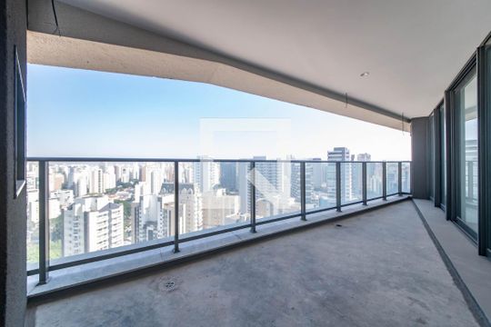Varanda de apartamento à venda com 3 quartos, 152m² em Vila Olímpia, São Paulo