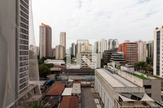 Vista do Studio de kitnet/studio para alugar com 1 quarto, 25m² em Vila Olímpia, São Paulo
