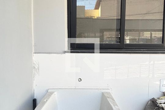 Área de Serviço de casa à venda com 2 quartos, 70m² em Vila Alto de Santo Andre, Santo André