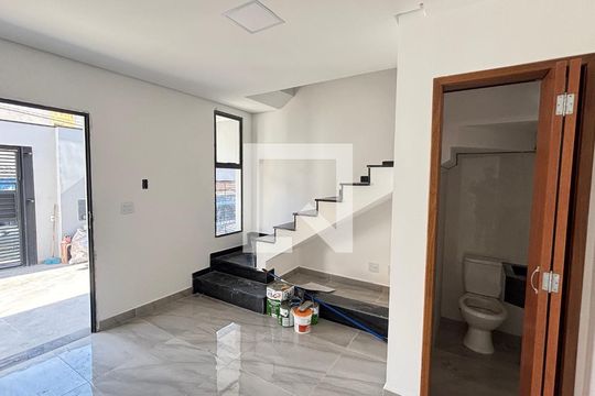Sala de casa à venda com 2 quartos, 70m² em Vila Alto de Santo Andre, Santo André