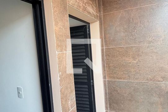 Varanda da Suíte 1 de casa à venda com 2 quartos, 70m² em Vila Alto de Santo Andre, Santo André