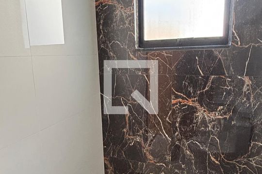 Banheiro da Suíte de casa à venda com 3 quartos, 95m² em Jardim Utinga, Santo André