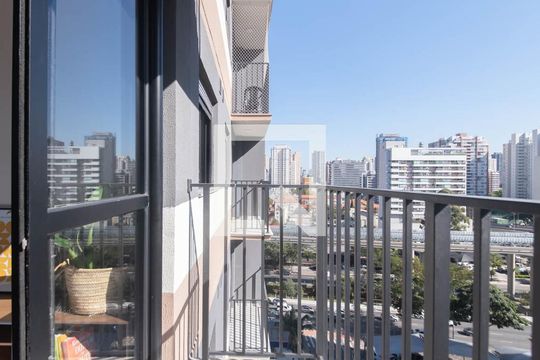 Varanda de apartamento para alugar com 2 quartos, 39m² em Campo Belo, São Paulo
