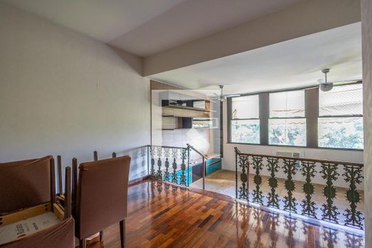 Sala de apartamento à venda com 3 quartos, 120m² em Tijuca, Rio de Janeiro