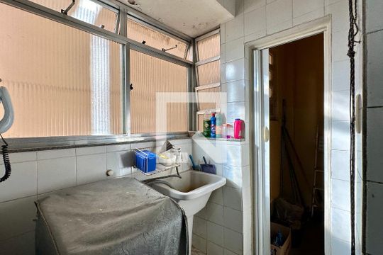 Área de Serviço de apartamento à venda com 3 quartos, 82m² em Copacabana, Rio de Janeiro