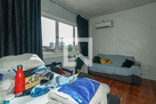 Sala de apartamento à venda com 1 quarto, 63m² em Floresta, Porto Alegre