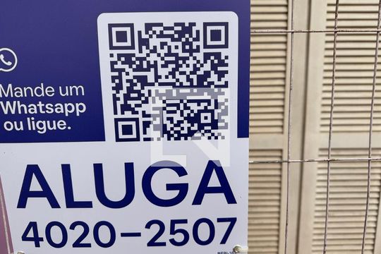 Plaquinha fachada de casa para alugar com 1 quarto, 24m² em Scharlau, São Leopoldo