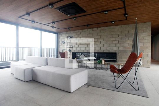Área Comum - Lounge 2 de kitnet/studio à venda com 1 quarto, 28m² em Cidade Baixa, Porto Alegre