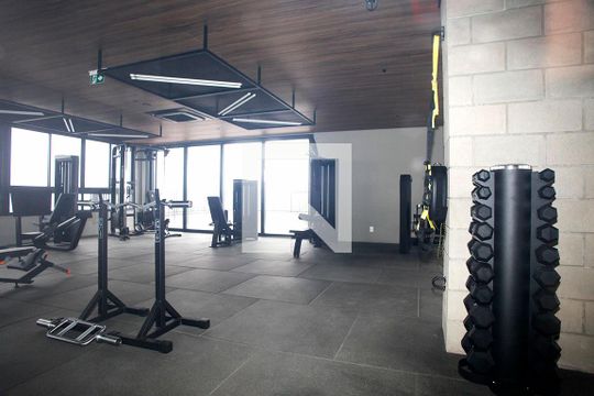 Área Comum - Academia de kitnet/studio à venda com 1 quarto, 28m² em Cidade Baixa, Porto Alegre