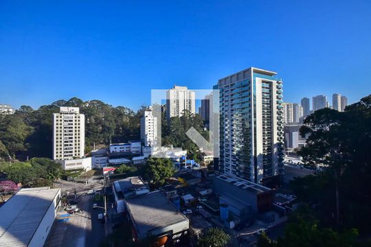 Vista de apartamento à venda com 1 quarto, 38m² em Vila Andrade, São Paulo