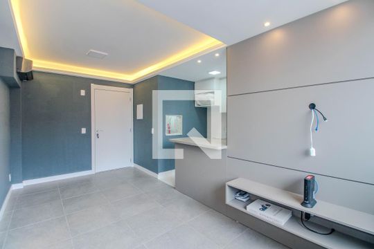 Sala de apartamento para alugar com 2 quartos, 56m² em Cristo Redentor, Porto Alegre