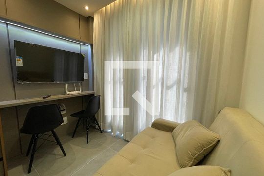 Sala de apartamento à venda com 1 quarto, 31m² em Vila Butantã, São Paulo