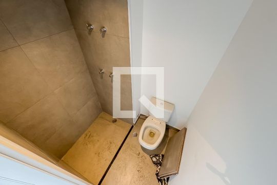 Banheiro de apartamento à venda com 1 quarto, 14m² em Vila Clementino, São Paulo