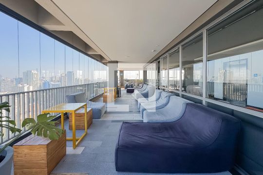 Área comum - Lounge - Cobertura de apartamento à venda com 1 quarto, 14m² em Vila Clementino, São Paulo