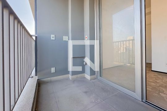 Varanda do Studio de apartamento à venda com 1 quarto, 14m² em Vila Clementino, São Paulo