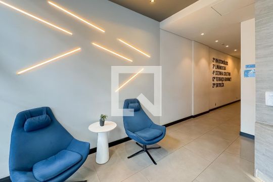 Área comum - Hall social de apartamento à venda com 1 quarto, 14m² em Vila Clementino, São Paulo