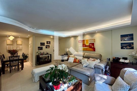 Sala de apartamento à venda com 3 quartos, 125m² em Lagoa, Rio de Janeiro